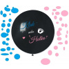 GoDan Balónik 80 cm s potlačou je to chlapec alebo dievča? + konfety babyshower