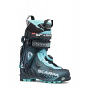 SCARPA Dámske skialpové topánky F1 WMN anthracite/aqua - sivé Veľkosť - lyžiarky: 26