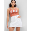 GAP 715017-00 Vzorovaný tílkový top Oranžová - XXS