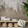 Wallart Tapeta Lacerta Coffee - na mieru