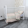 Sablio Mikroplyšové detské obliečky do postieľky Pruhy a bodky - 100x135 / 40x60