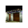 SPRINGOS LED kvaple - 22,5m, 500LED, IP44, multicolor + záblesky
