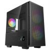 DEEPCOOL skříň CH360 Digital / mATX / 140mm +120 mm fan / USB 3.0 / USB-C / mesh panel / prosklená bočnice / černá (R-CH360-BKAPE3D-G-1)