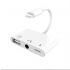 Adaptér USB + 3,5 mm Jack + USB-C pre zariadenia s konektorom Lichtning (Iphone)