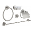 GROHE Essentials 40344DC1Súprava doplnkov do kúpeľne 5 v 1, supersteel GRO 40344DC1