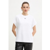 Bavlnené tričko Karl Lagerfeld A4W17039 biela M