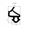 VEKA S -127 PVC okenné tesnenie - 50 m (VEKA S -127 PVC okenné tesnenie - 50 m)