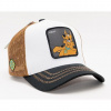 Kšiltovka Capslab Scooby-Doo - Scary Scooby Trucker White / Brown