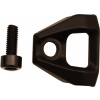 ROCKSHOX FORK HOSE CLAMP - GLOSS BLACK (INCLUDES CABLE CLAMP, SCREW) ZEB A1 (2021+), ZEB/PIKE/LYRIK