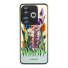 Lesklý kryt Mobiwear Glossy - Xiaomi Poco F6 5G - G015G Barevné květinky (Mobiwear Glossy obal, pouzdro, kryt na mobilní telefon Xiaomi Poco F6 5G - G015G Barevné květinky)