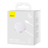 Baseus Baseus Wireless Charger Magnetic Simple Mini3, 15W Silver (CCJJ040012)