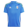 adidas Italy Home Shirt 2024 Juniors Blue 13 Years
