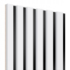 Lamelky na doske - MATNÉ BIELE panely 30 cm x 275 cm