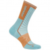 Pánske ponožky Icebreaker Men Merino Run+ Ultralight Mini Veľkosť ponožiek: L / Farba: modrá/oranžová