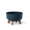 Prosperplast Květináč GRACIA LOW 23,5 cm - barva: antracit