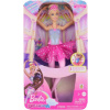 Barbie svietiaca magická baletka s ružovou sukňou