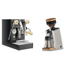 Lelit Mara PL62X V2, black + Eureka Mignon Single Dose PRO, White & Oak