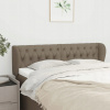 VidaXL Opierka hlavy, taupe, 147x23x78/88 cm, tkanina