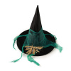Klobúk čarodejnícky pre dospelých s pavúkmi RAPPA