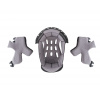 Acerbis polster přilby Steel Carbon/ X -TRACK černá/šedá XXL černá/šedá XXL