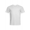 Tričko STEDMAN Relax Crew Neck, White biela, L