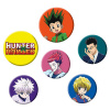 Abysse Corp Hunter X Hunter Odznaky Mix (6-Pack)