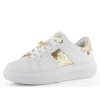 Rieker tenisky na platforme Weiss/Muschel/Gold-Silver W1202-82 - 38