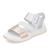 Dámske sandále RIEKER W2950-90 zlatá S5 38