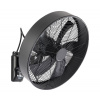 | ZEVENTI - Nástenný ventilátor FANNY 50W/230V čierny + diaľkové ovládanie | ZEV025