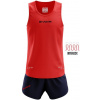 Bežecký set GIVOVA Kit New York red-blue|XL