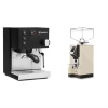 Rancilio Silvia E, black + Eureka Mignon Specialita, CR cream