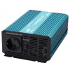 Měnič napětí 12V/230V 600W, CARSPA P600, čistá sinusovka