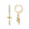THOMAS SABO náušnice Snake and sword CR750-995-7