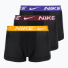 Pánske boxerky Nike Dri-Fit Essential Micro Trunk 3 pary black university gold/deep night/dark team red wb