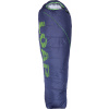 Múmiový spací vak LOAP Decline Dark blue-Green|L-levý zip