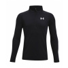 Detská golfová mikina Under Armour Tech 2.0 Half Zip Čierna XL