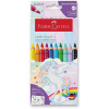 FABER-CASTELL Grip JUMBO Unicorn, 10 farieb