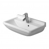 Duravit Starck 3 - Umývadlo Compact 550x370 mm, 1 otvor pre batériu prepichnutý, biela 0301550000