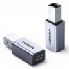Ugreen 20120 USB-C – USB-B, stříbrný