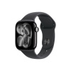 Apple Watch Series 11 (2025) GPS 42mm Jet Black Alu Case, Black Sport Band S/M EU MEQT4
