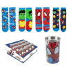 Balenie Ponožiek 4 páry Spidey v pokladničke veľ 23/26