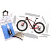 MTB HARDTAIL, matná ochranná fólia štandardná, sada na celý bicykel.