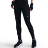 Nike Pro Women's Mid-Rise Mesh-Panelled Leggings Black/Pink 14 (L)