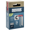 Novus Tools 042-0805 sponky s úzkým hřbetem Typ 4 1000 ks Rozměry (d x š) 26 mm x 6.1 mm