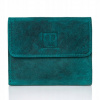 Peňaženka - Paolo Peruzzi peňaženka Prírodná koža tyrkysová, produkt zelenej T-11-g-gr-women (Malé dámske kožené portfólio Paolo Peruzzi T-11-g)