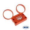 Držák přístrojů, ORANŽOVÝ HLINÍK (MZA) - Simson S50, S51, S53, S70