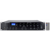 Glemm PAA1000MZ - 6-zónová rozhlasová ústredňa GLEMM * 500W RMS /100V, 4ohm * 6 vstupov