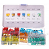 Súprava nožových automobilových poistiek MECHANIC FUSE SET 1, 5-30A, 120ks