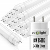 ECOLIGHT 10x LED trubice 120cm 18W 2430lm 6500K T8 G13