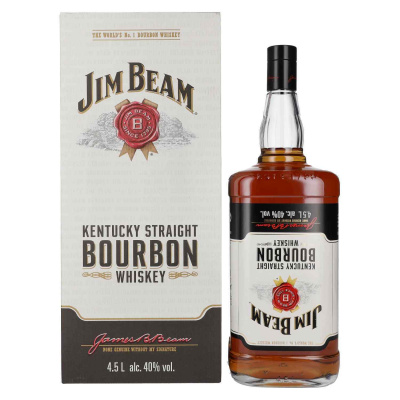 Jim Beam 40% 4,5 l (darčekové balenie kolíska)